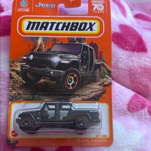 Matchbox ‘20 Jeep Gladiator Toy Car - Black